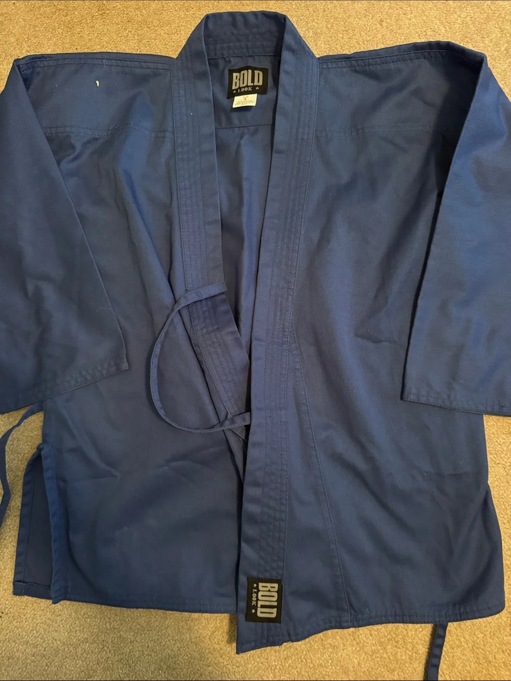Karate Charlotte Storm Team Kids Blue Martial Arts Jacket